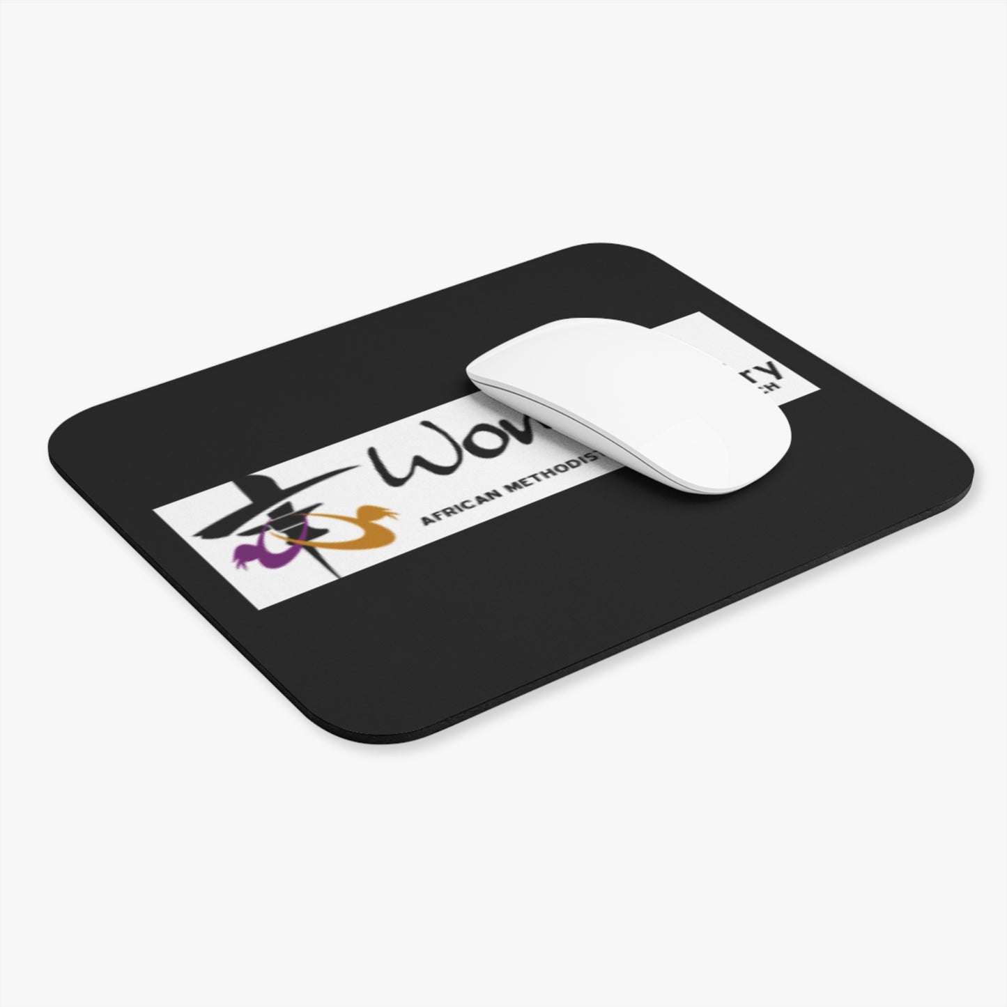 SCWIM Black Mouse Pad