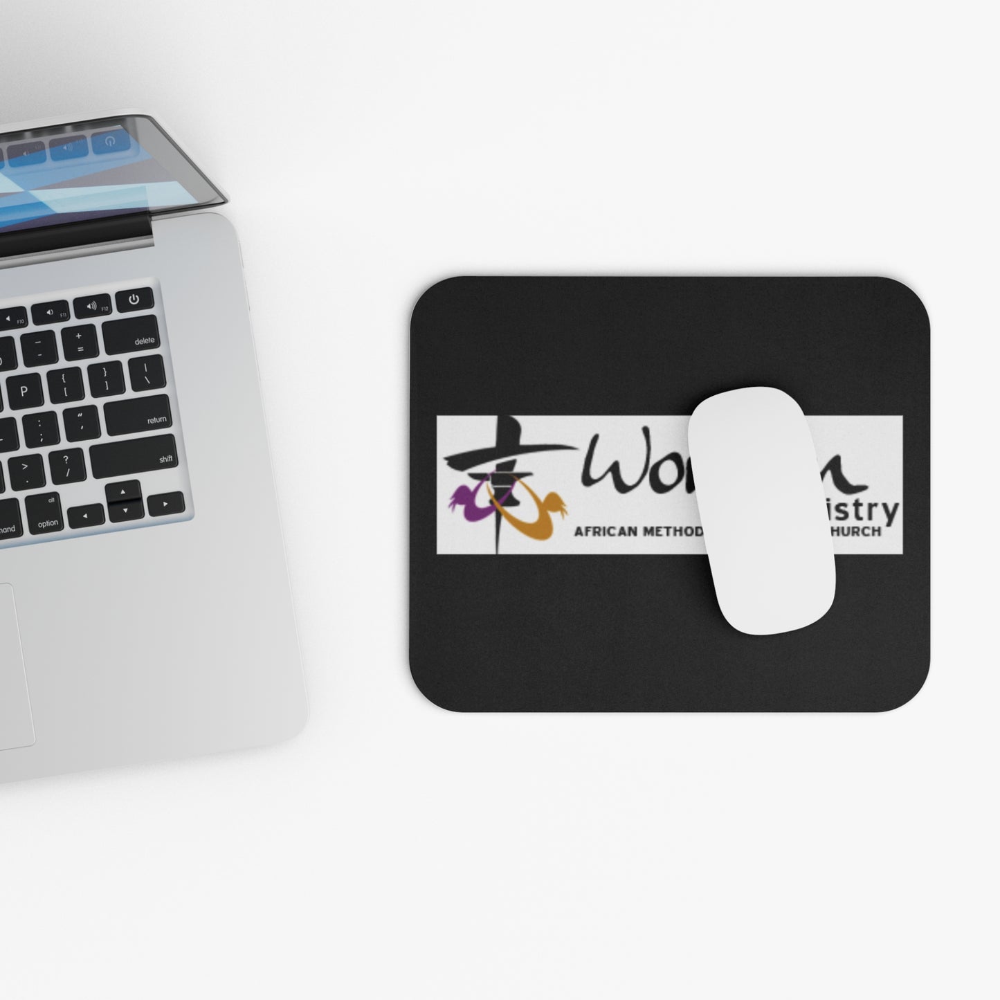 SCWIM Black Mouse Pad