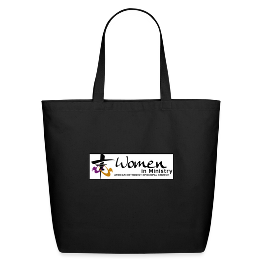 Eco-Friendly Cotton Tote - black